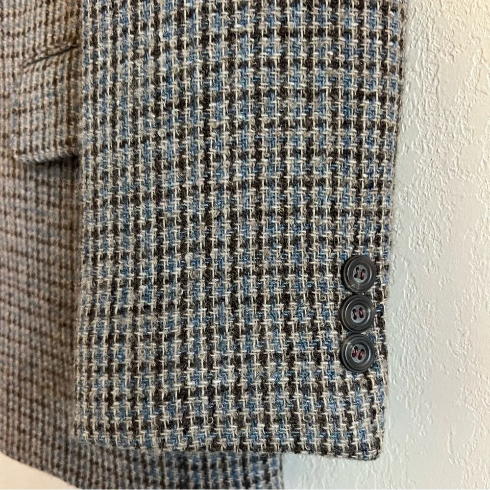 Vintage Wool Satin Lined Blazer - Picture 6 of 16